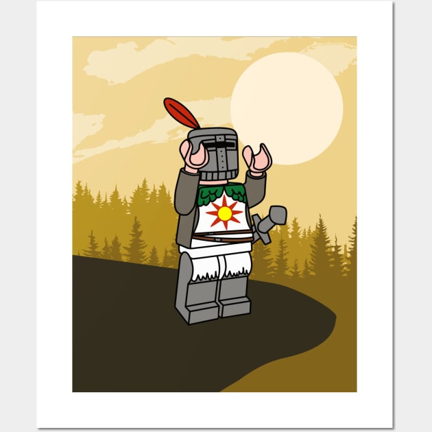 Solaire Bricks Wall Art by hya_bm